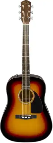 Fender-Westerngitarre Fender CD-60 Dreadnought V3 DS Akustikgitarre