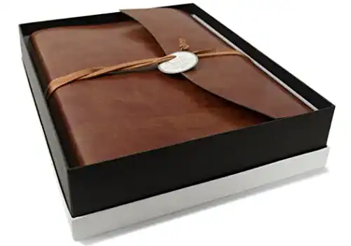 Fotoalbum LEATHERKIND Romano Recyceltes Leder , Large