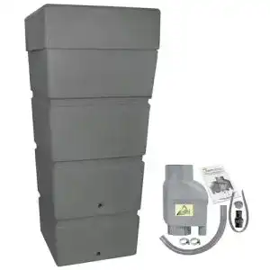 Regentonne (300l) 1A Profi Handels GmbH mit Fallrohrfilter
