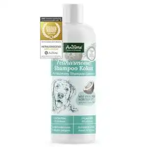 Hundeshampoo (weißes Fell) AniForte Fellharmonie, mit Kokosöl
