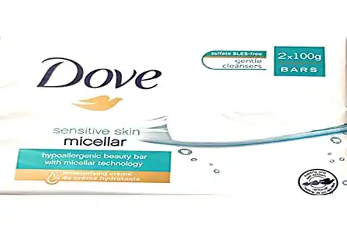Arztseife Dove Empfindliche Haut – Hypoallergene Seife, 2 x 100g