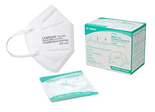 Die beste KN95-Maske WottoCare FFP2 CE 1463 Atemschutzmaske 20 Stück 2026 Test Bestseller KN95-Maske WottoCare FFP2 CE 1463 Atemschutzmaske 20 Stück
