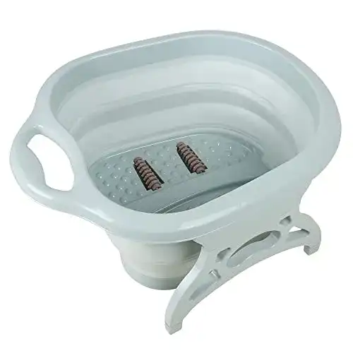 Fußwanne Edaygo Fußbadewanne mit Massage Faltbar, Fußbad