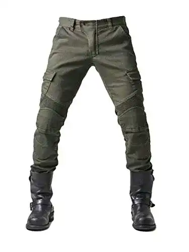 Motorradhose YuanDiann YuanDian Herren Slim Fit Motorrad