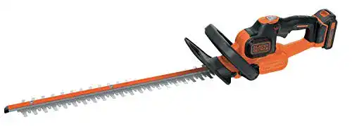 Leichte Heckenschere Black+Decker, mit Antiblockierfunktion