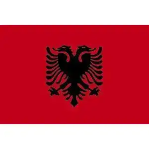 Albanien-Flagge U24 Fahne Flagge Albanien 60 x 90 cm