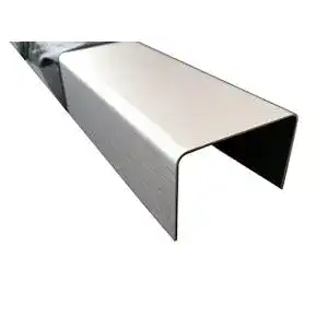 U-Profil-Stahl Schlögel GmbH 3mm U-Profile Edelstahl gebürstet