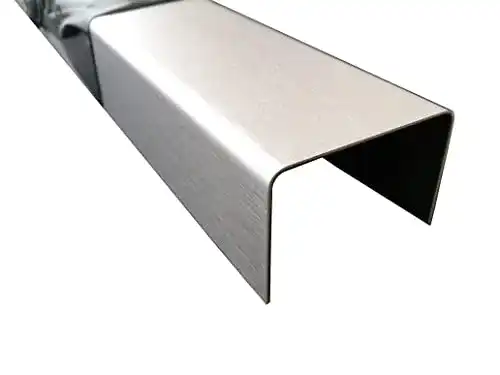 U-Profil-Stahl Schlögel GmbH 3mm U-Profile Edelstahl gebürstet
