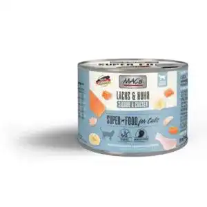 Macs-Nassfutter (Katze) MACs Cat Seelachs & Reis (6 x 200g Dose)