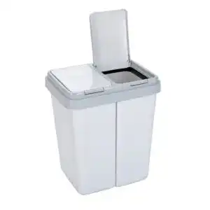 Doppel-Mülleimer axentia 235168 Zweimer Müllbehälter