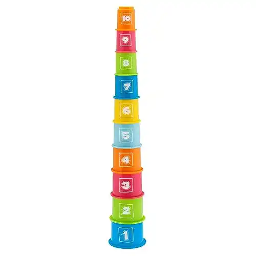 Stapelbecher Chicco 7511000000 Zahlenturm zum Stapeln