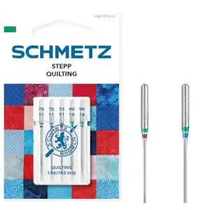 Schmetz-Nadeln SCHMETZ Nähmaschinennadeln 5 Quilt-Nadeln