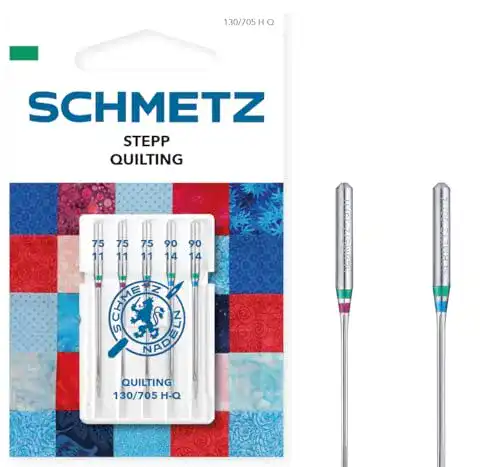 Schmetz-Nadeln SCHMETZ Nähmaschinennadeln 5 Quilt-Nadeln