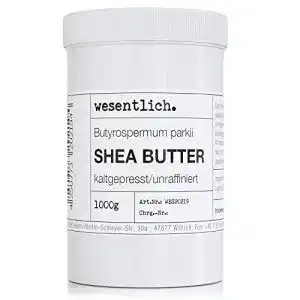 Bio-Sheabutter wesentlich. kaltgepresst unraffiniert 1000g