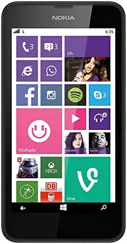 Smartphone mit Wechselakku Microsoft Nokia Lumia 635