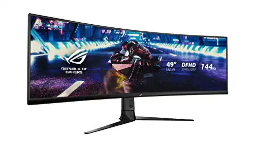 Die beste Asus-ROG-Monitor ASUS ROG Strix XG49VQ, 49 Zoll DFHD Curved 2026 Test Bestseller Asus-ROG-Monitor ASUS ROG Strix XG49VQ, 49 Zoll DFHD Curved