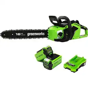 Kettensäge 40 cm Greenworks Tools GD40CS18K2X Akku