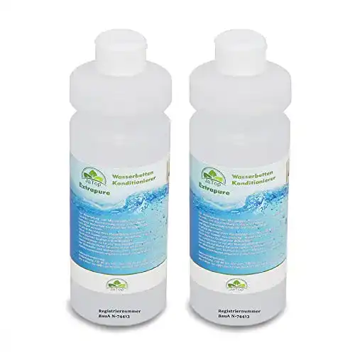 Wasserbett-Conditioner JaTop, 2 x 500ml, inklusive Bubble Stop