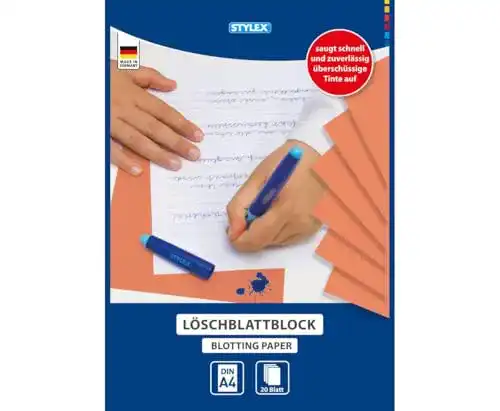 Die beste Löschpapier Stylex Löschblattblock, A4, 20 Blatt 2026 Test Bestseller Löschpapier Stylex Löschblattblock, A4, 20 Blatt