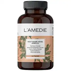 Silizium-Kapseln L´AMEDIE Haut Haare Nägel Kapseln, vegan