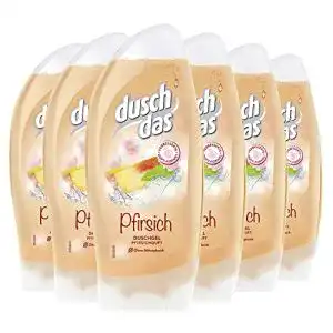 Duschdas-Duschgel Duschdas Damen 6er Pack natürlich frisch