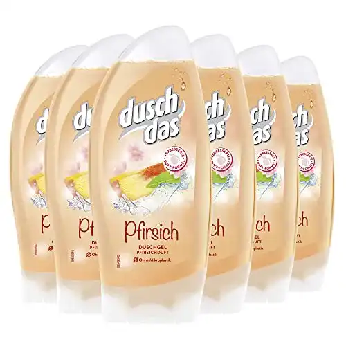 Duschdas-Duschgel Duschdas Damen 6er Pack natürlich frisch