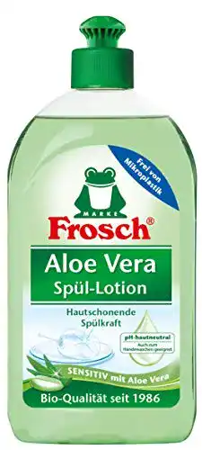 Spülmittel (Öko) Frosch Aloe Vera Handspül-Lotion, 8 x 500 ml