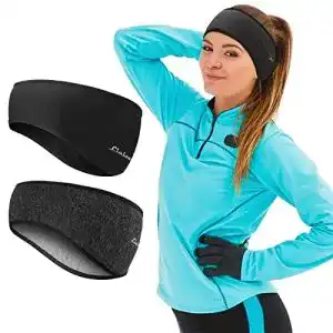 Stirnband Linlook Sport für Damen und Herren Winter, 2 Stück