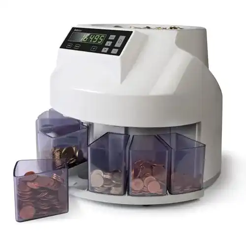 Münzzähler Safescan 948358 1250 EUR Automatisch und Sortierer