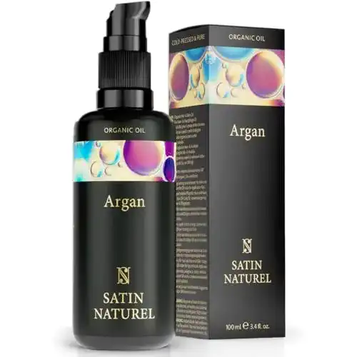 Gesichtsöl SatinNaturel BIO Arganöl Vegan + Kaltgepresst – 100ml