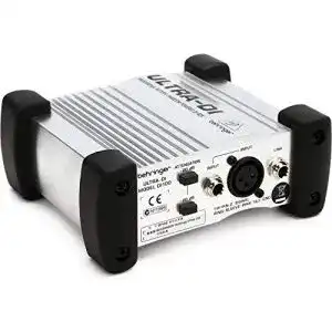 Di-Box Behringer DI100 Ultra Direkt Inject Box für Bühne u. Studio