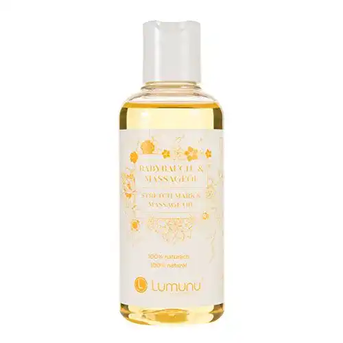 Damm-Massageöl Lumunu Deluxe Babybauch, 100ml, natürlich