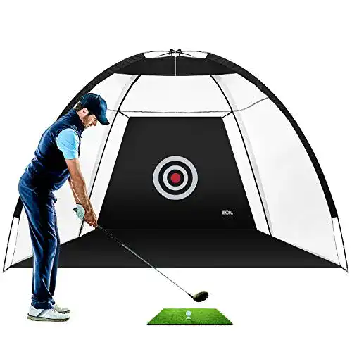 Golf-Abschlagnetz MIKODA Golfschläger-Übungsnetz