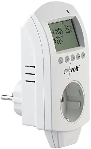 Thermostat Steckdose reVolt Steckdosenthermostat: Digital