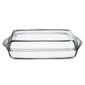 Auflaufform Borcam Pasabahce 59009 2-TLG und Backform, Glas