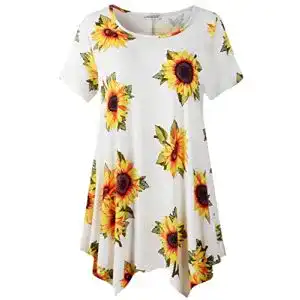 Bluse LARACE Damen-Tunika, lockere Passform, bequem
