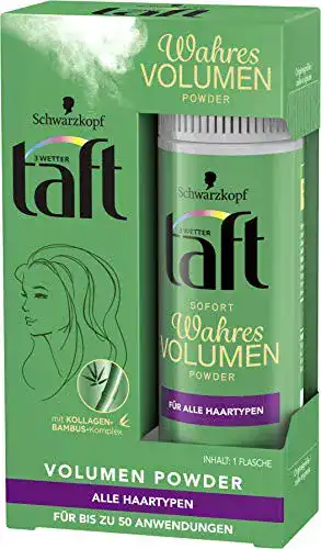 Volumenpuder TAFT Schwarzkopf 3 Wetter Powder, 6 x 10 g