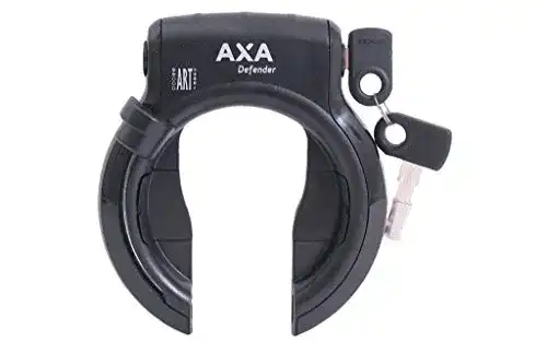 Rahmenschloss mit Kette AXA Defender mit RL 100 Fahrradschloss