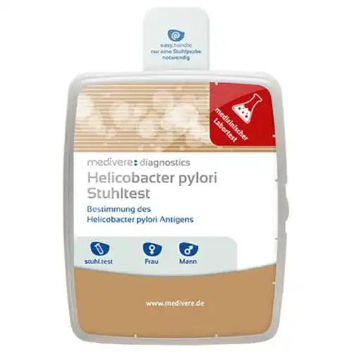 Helicobactertest Medivere HELICOBACTER pylori Stuhltest 1 St