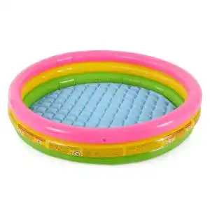 Planschbecken Intex Babypool Sunset Glow, 3-Ring, Ø 147 x 33 cm