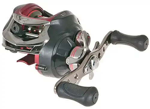 Baitcastrolle Iron Claw X-Act 3,0 – Baitcaster Rolle zum Spinnfischen auf Zander & Barsche, Spinnrolle zum Spinnangeln