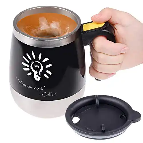 Selbstrührende Tasse Kare & Kind Selbstrührende Kaffeetasse