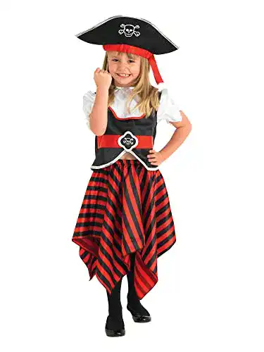 Piratenkostüm Kinder Rubie’s 883620S Official Toddler Girl’s Little