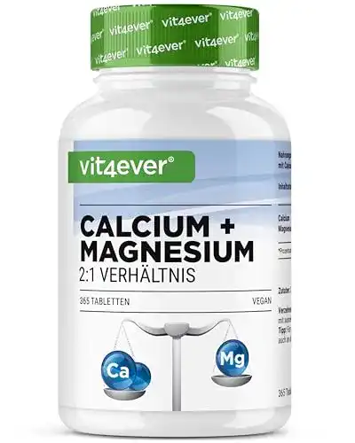 Calcium-Kapseln Vit4ever Calcium 800 mg + Magnesium 400 mg