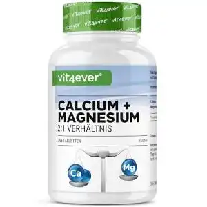 Calcium Vit4ever 800 mg + Magnesium 400 mg, 365 Tabletten