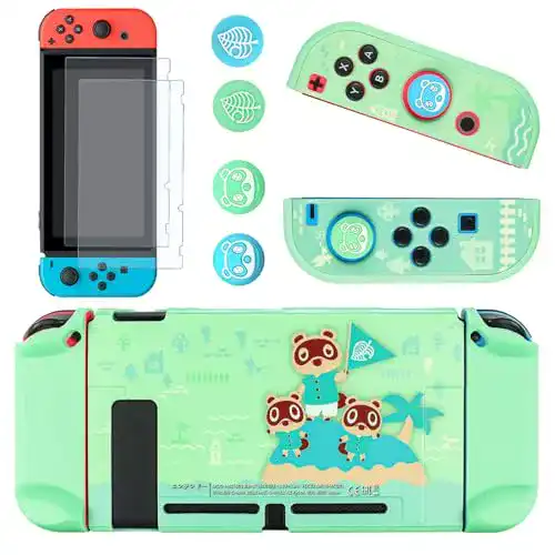 Nintendo-Switch-Hülle DLseego Schutzhülle Kompatibel mit Switch