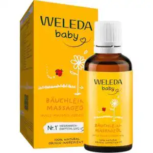 Weleda-Massageöl WELEDA Bio Baby Bäuchlein Massageöl, 50 ml