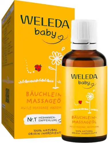 Weleda-Massageöl WELEDA Bio Baby Bäuchlein Massageöl, 50 ml