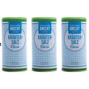 Kräutersalz BRECHT classic, 3 x 500g