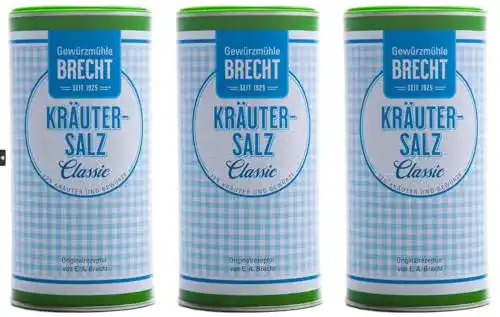 Kräutersalz BRECHT classic, 3 x 500g